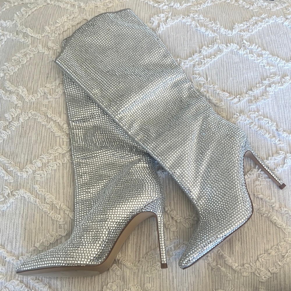 Steve Madden Rhinestone boots